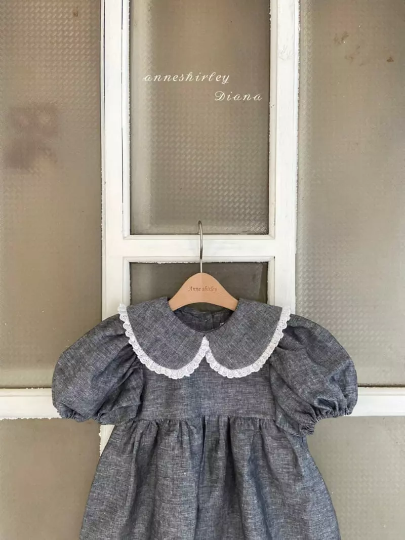 Anne Shirley - Korean Baby Fashion - #babyboutique - Mohen Collar Bodysuit - 2