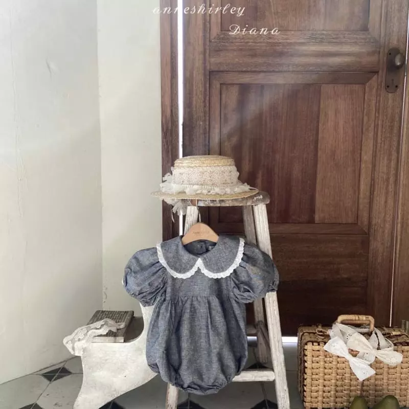 Anne Shirley - Korean Baby Fashion - #babyboutique - Mohen Collar Bodysuit - 3
