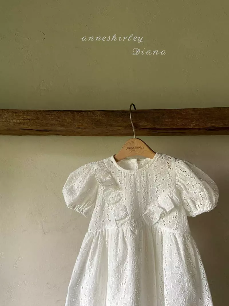 Anne Shirley - Korean Baby Fashion - #babyboutique - Eyelet One-piece - 8
