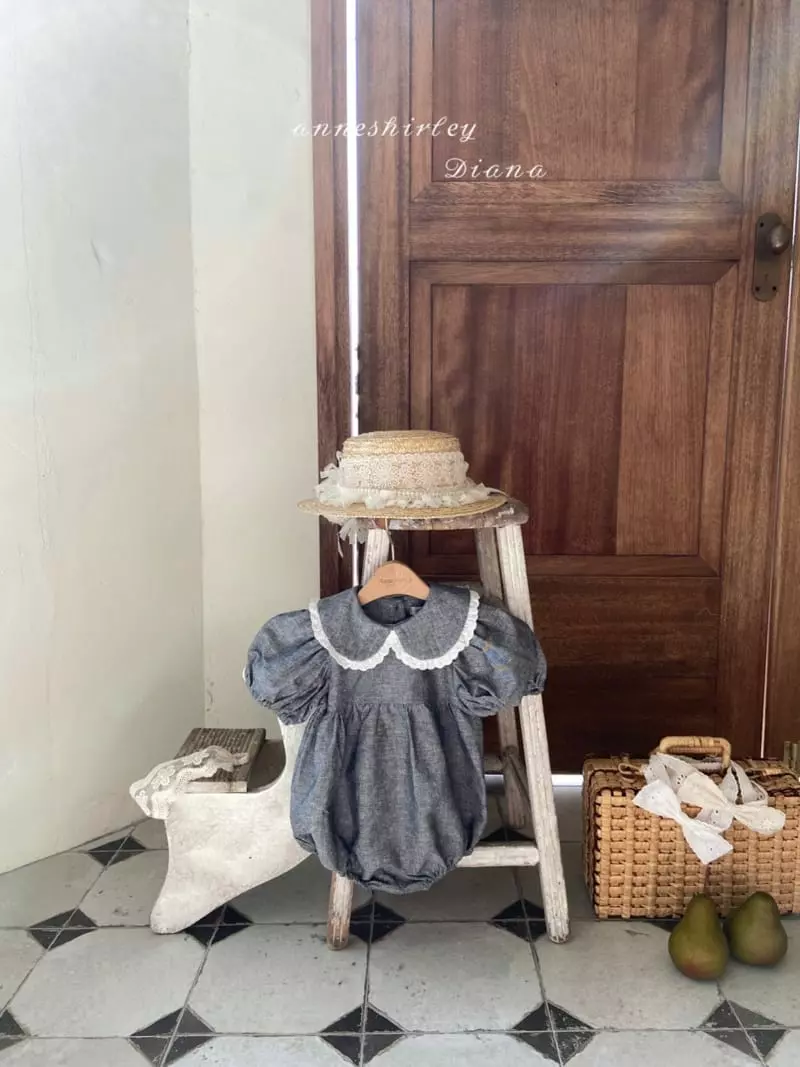 Anne Shirley - Korean Baby Fashion - #babyboutique - Mohen Collar Bodysuit - 4