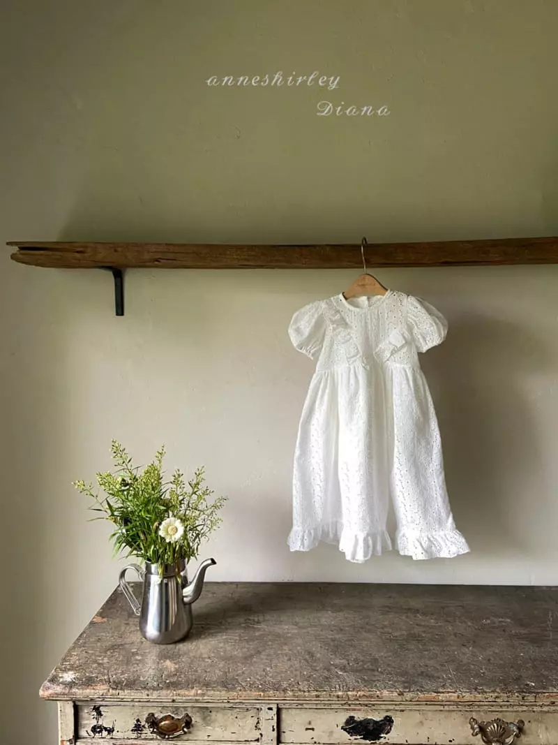 Anne Shirley - Korean Baby Fashion - #babyboutiqueclothing - Eyelet One-piece - 9