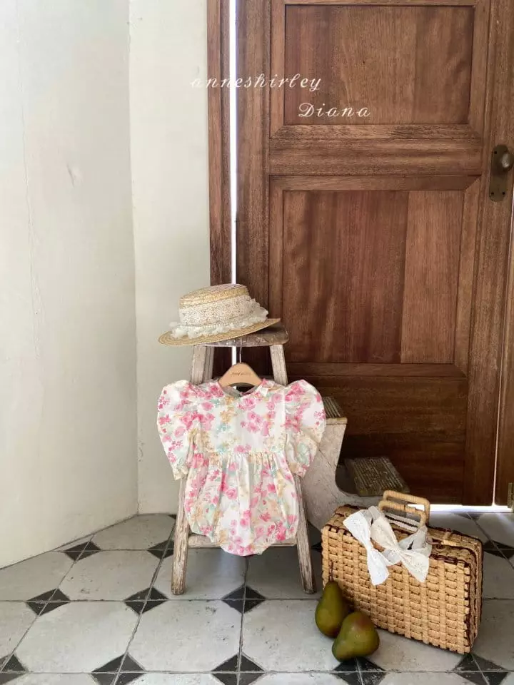 Anne Shirley - Korean Baby Fashion - #babyclothing - Flower Bodysuit