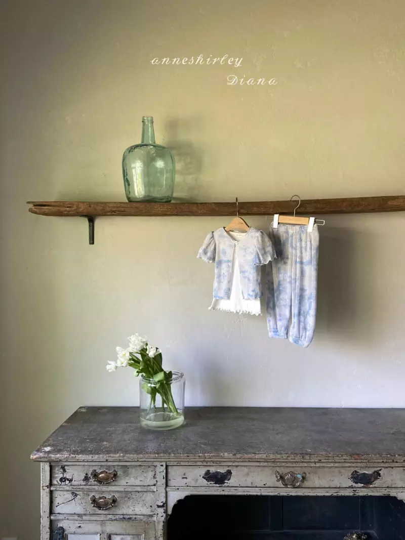 Anne Shirley - Korean Baby Fashion - #babyfever - Sky Pants