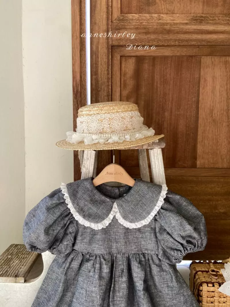 Anne Shirley - Korean Baby Fashion - #babygirlfashion - Hendel Collar One-piece - 7