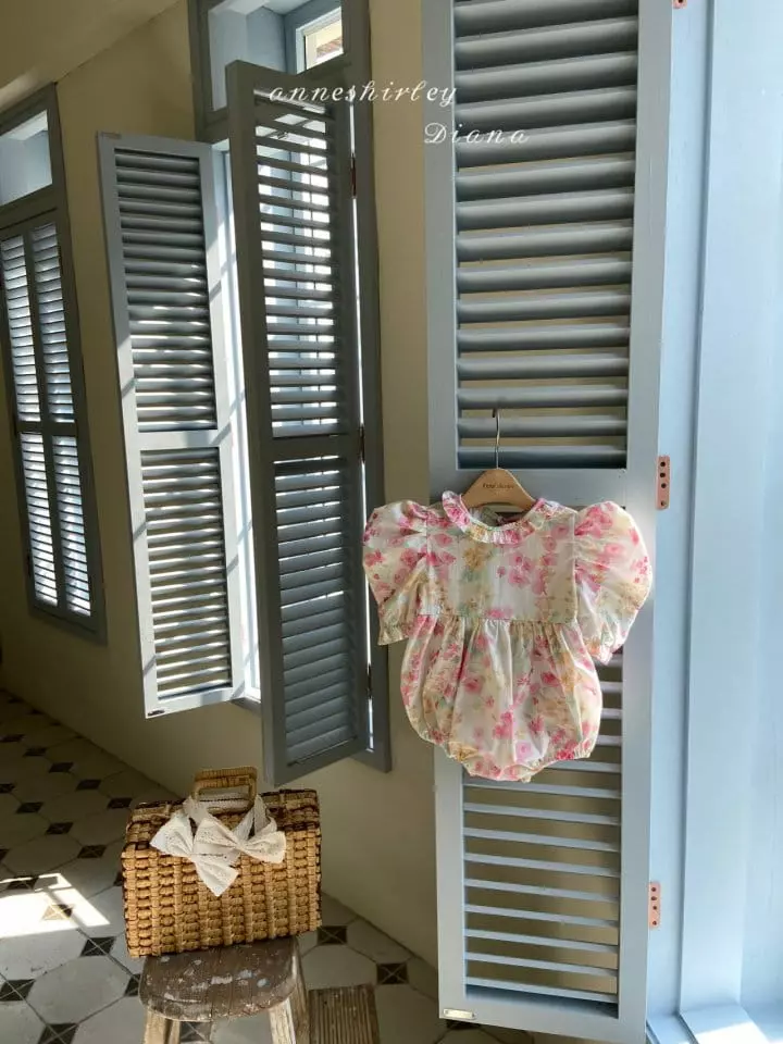 Anne Shirley - Korean Baby Fashion - #babyfever - Flower Bodysuit - 4