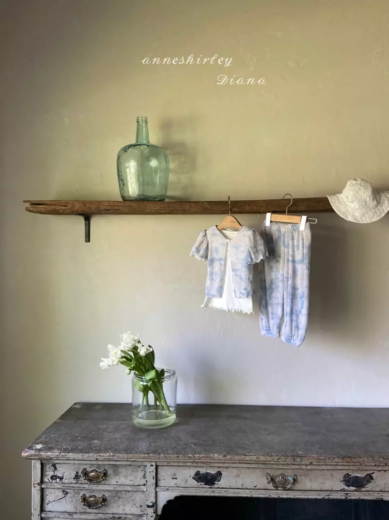 Anne Shirley - Korean Baby Fashion - #babygirlfashion - Sky Pants - 2