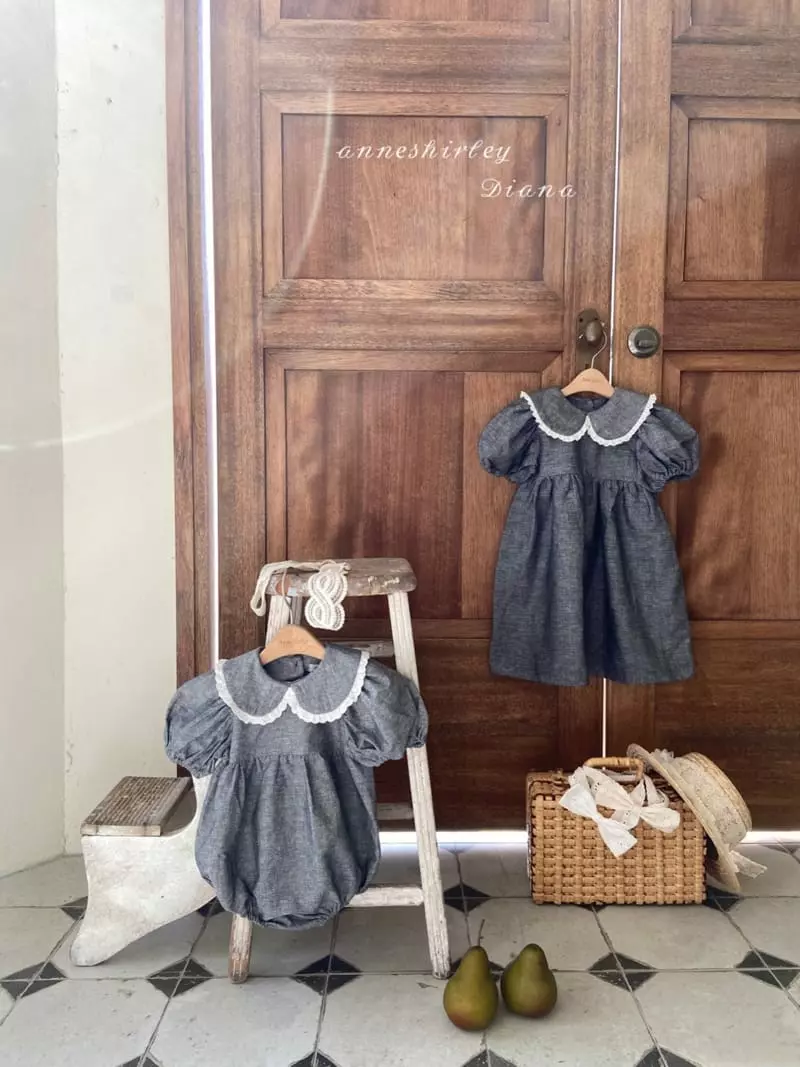 Anne Shirley - Korean Baby Fashion - #babyootd - Hendel Collar One-piece - 10