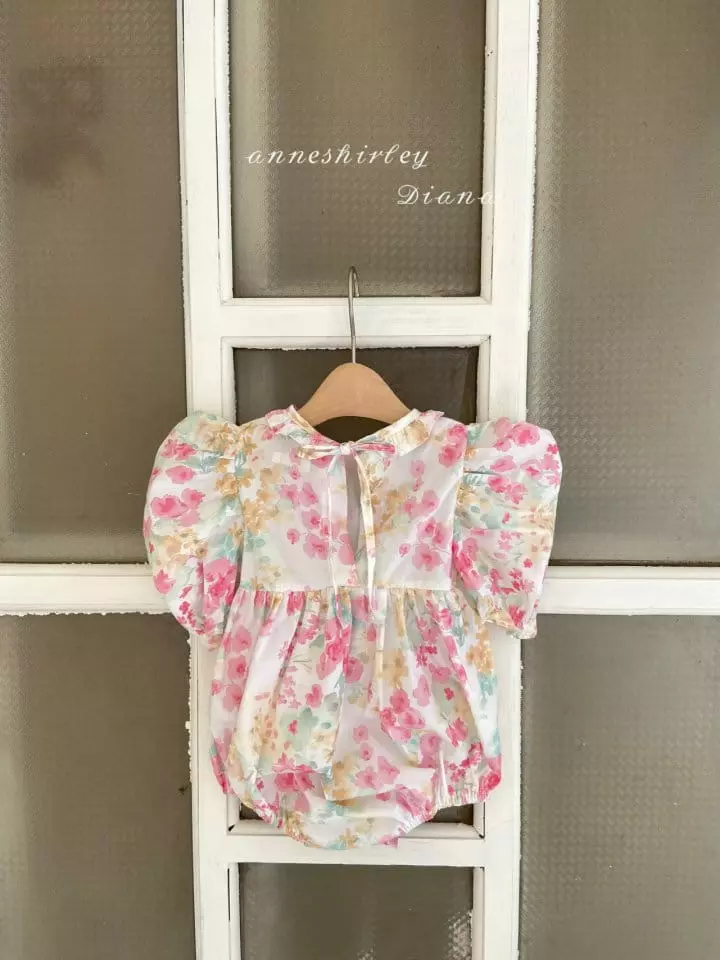 Anne Shirley - Korean Baby Fashion - #babyootd - Flower Bodysuit - 7