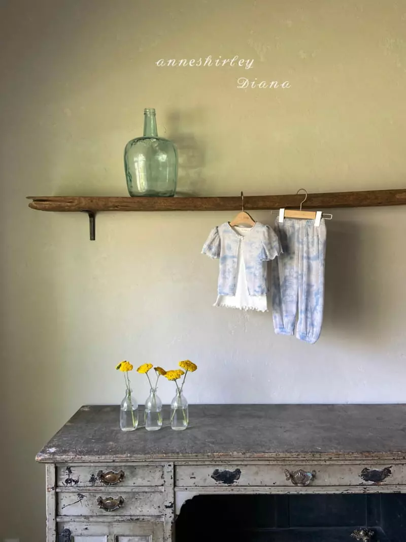 Anne Shirley - Korean Baby Fashion - #babyootd - Sky Pants - 5