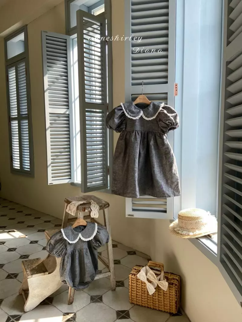 Anne Shirley - Korean Baby Fashion - #babyoutfit - Hendel Collar One-piece - 11