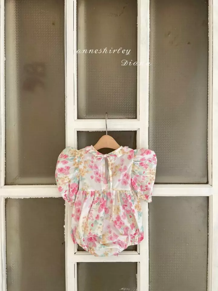 Anne Shirley - Korean Baby Fashion - #babyoutfit - Flower Bodysuit - 8