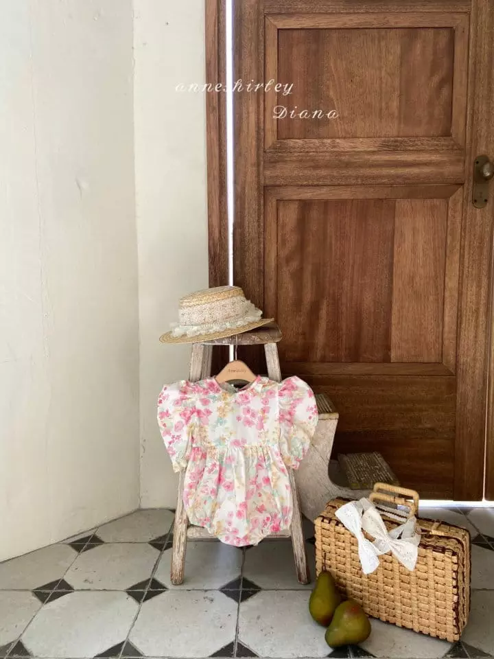 Anne Shirley - Korean Baby Fashion - #babyoutfit - Flower Bodysuit - 9