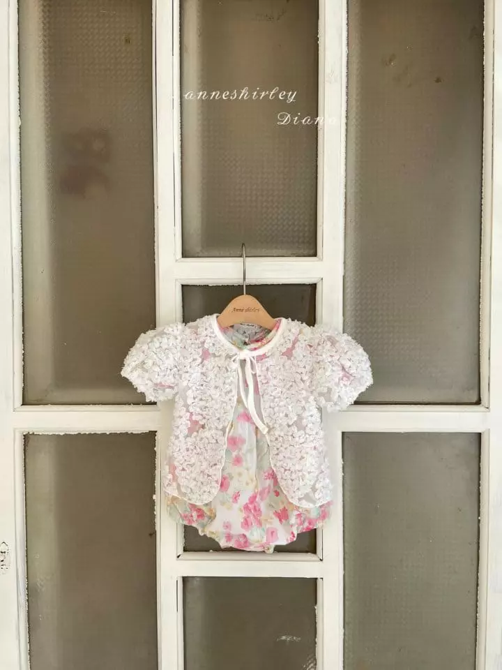 Anne Shirley - Korean Baby Fashion - #babywear - Flower Bodysuit - 10