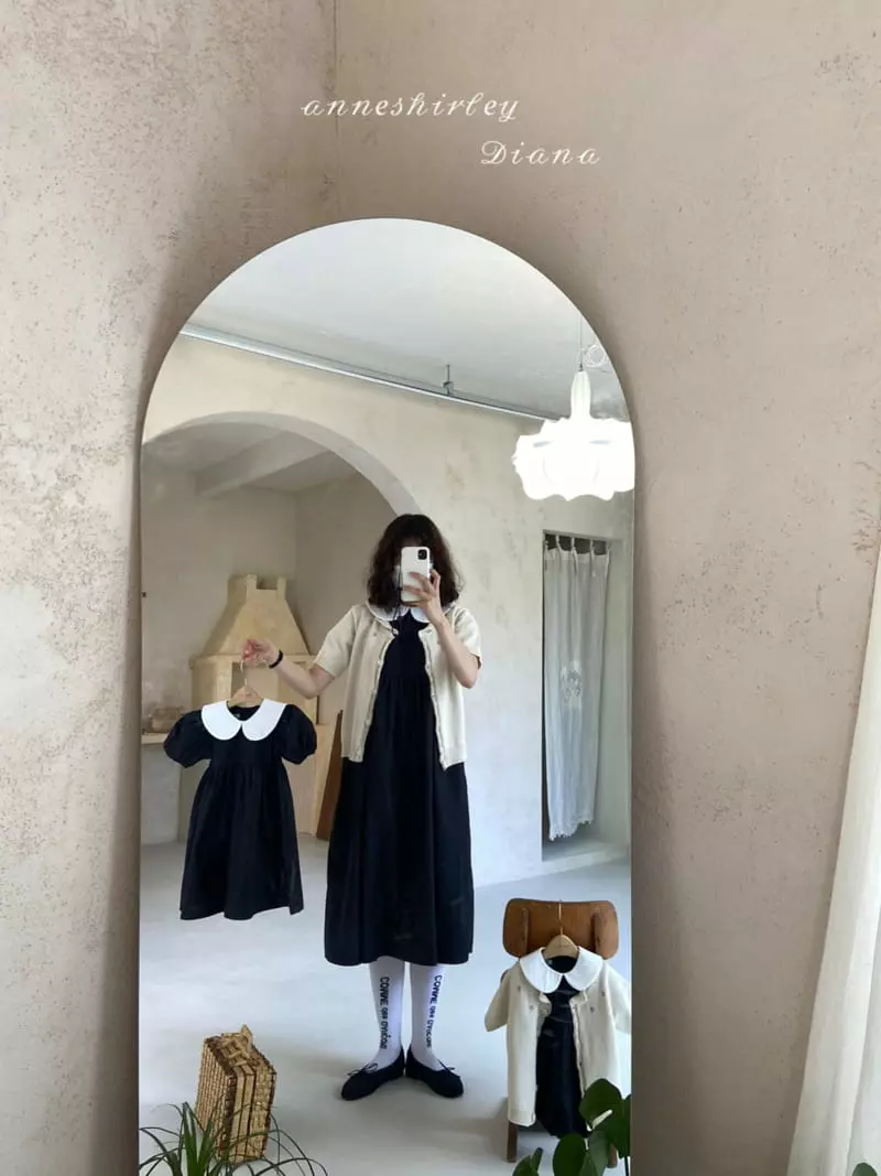 Anne Shirley - Korean Women Fashion - #momslook - Mom Mom Momo One-piece - 7