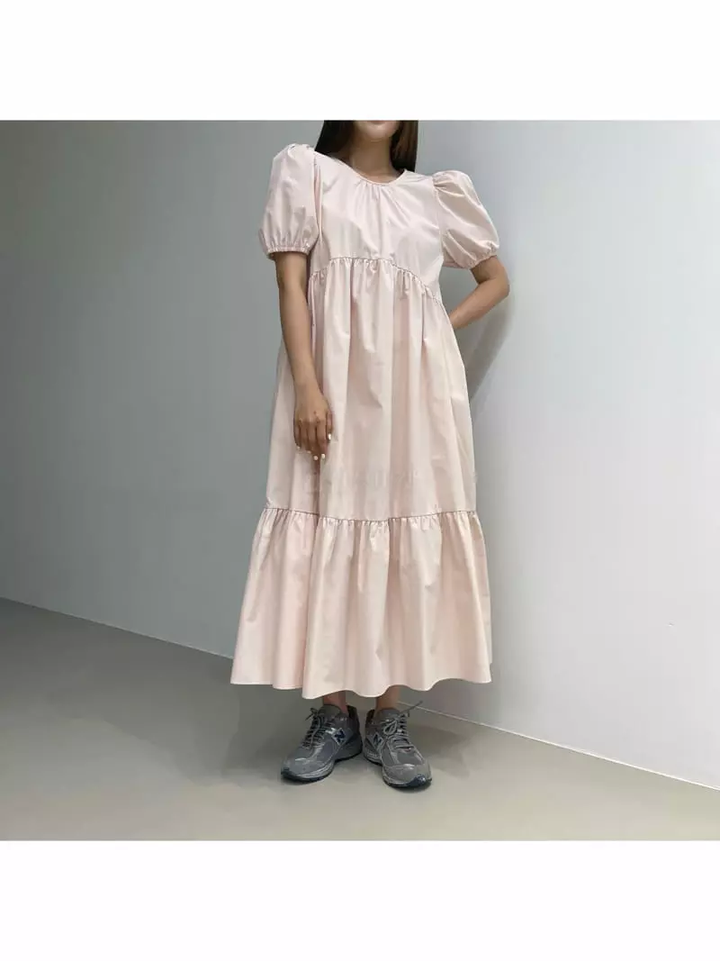 Another Avenue - Korean Women Fashion - #momslook - Plare Shirring One-piece - 10