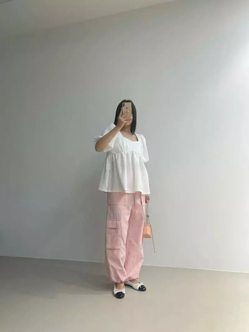 Another Avenue - Korean Women Fashion - #momslook - Cube Blouse - 3