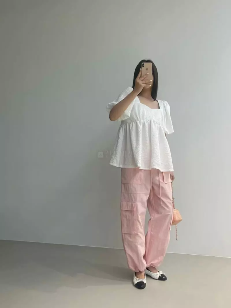 Another Avenue - Korean Women Fashion - #momslook - Cube Blouse - 4