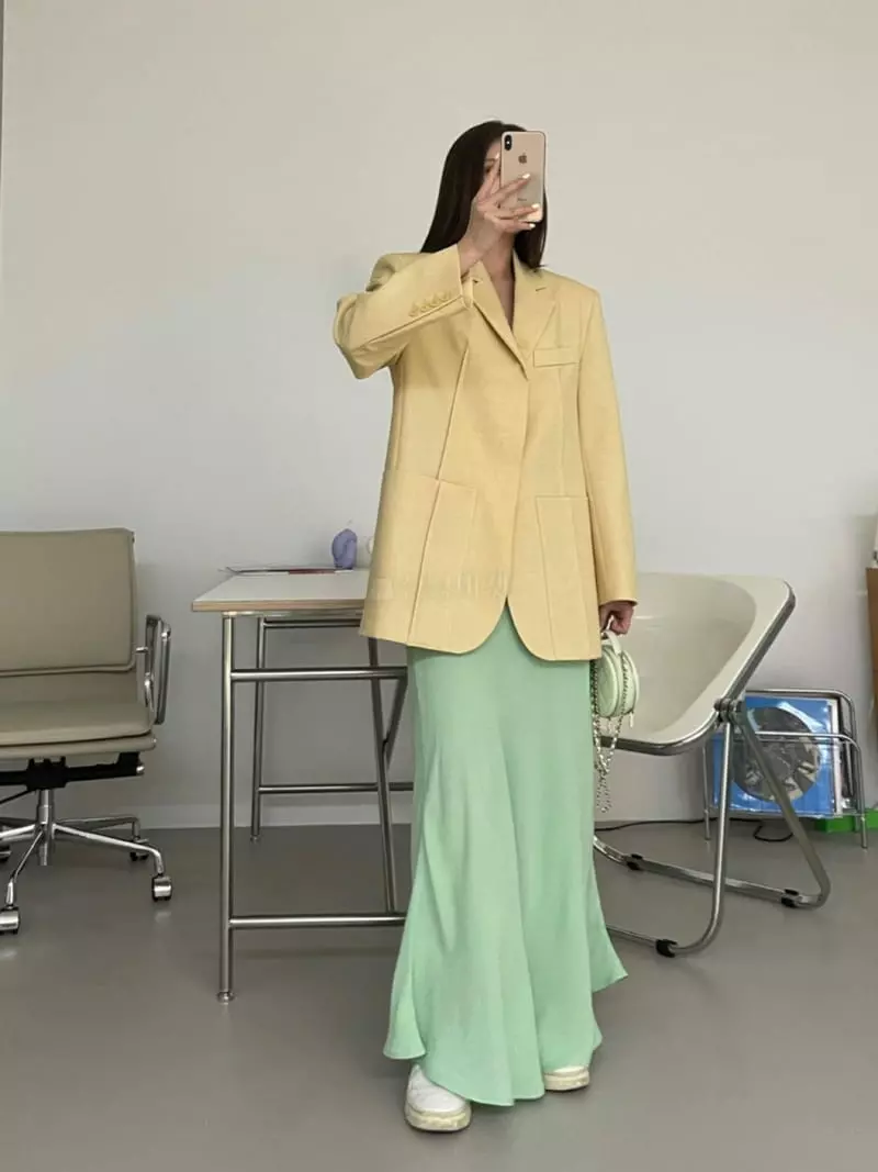 Another Avenue - Korean Women Fashion - #momslook - Candy Long Skirt