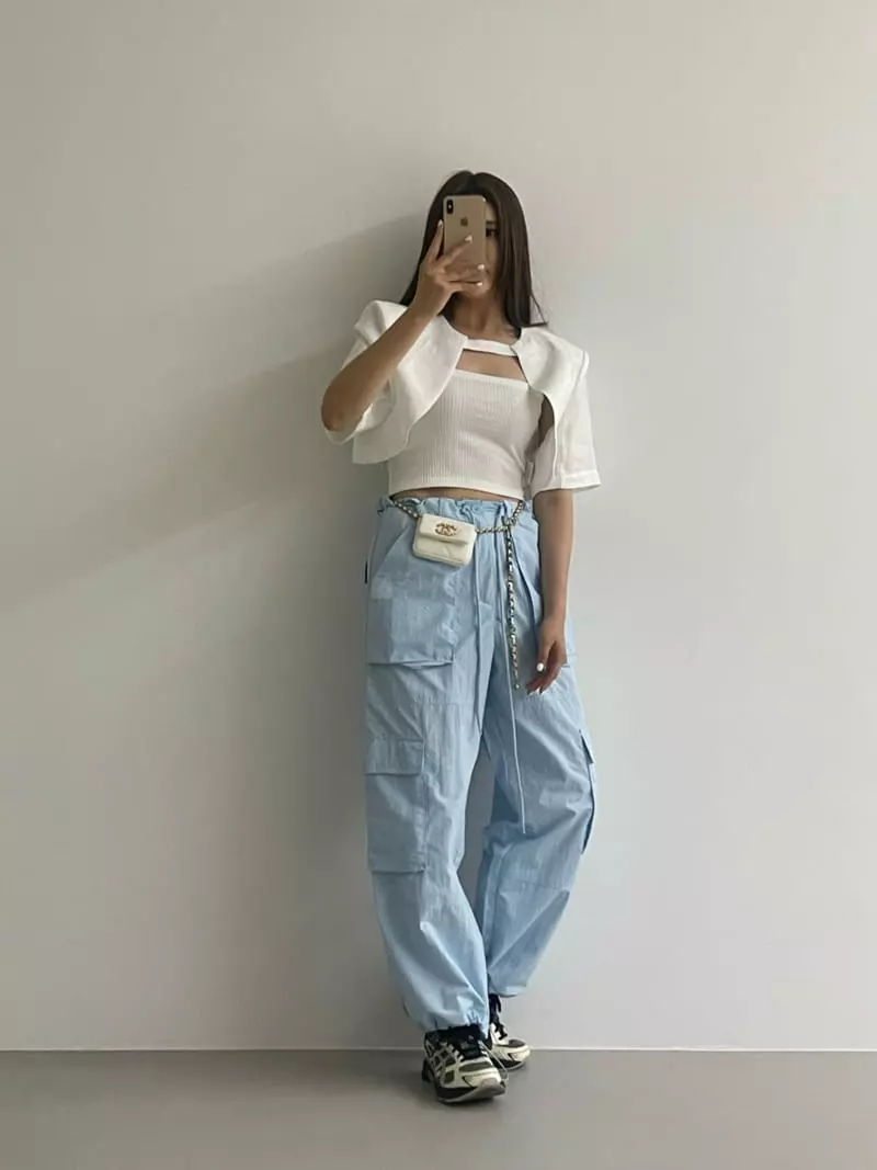 Another Avenue - Korean Women Fashion - #momslook - Washa Cargo Pants - 6