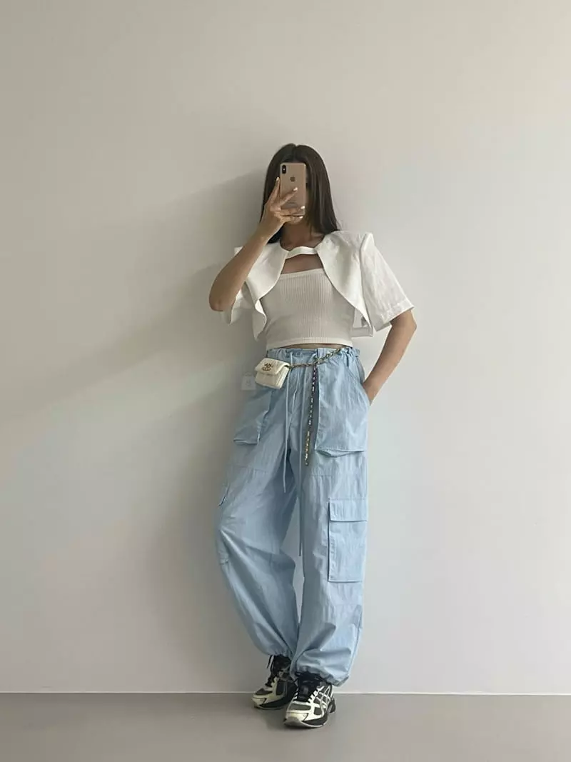 Another Avenue - Korean Women Fashion - #momslook - Washa Cargo Pants - 8