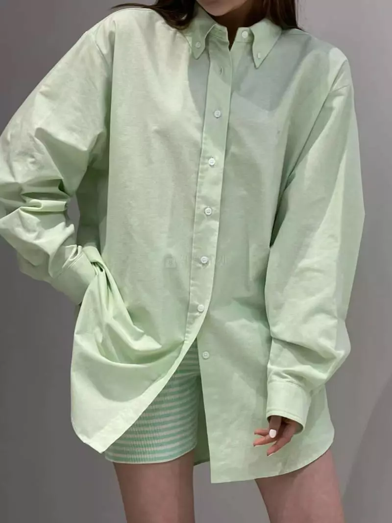 Another Avenue - Korean Women Fashion - #momslook - Oxford Shirt - 5