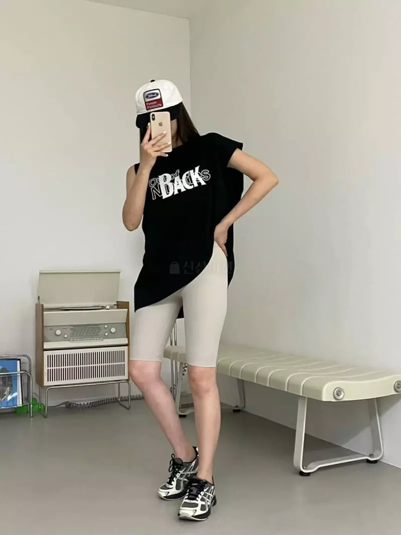 Another Avenue - Korean Women Fashion - #thelittlethings - Unbal Paint Tee - 4