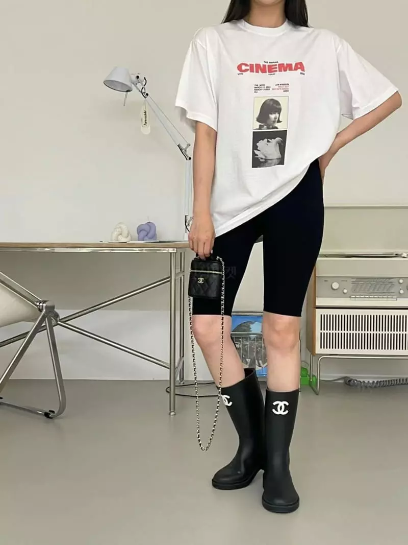 Another Avenue - Korean Women Fashion - #momslook - Cinema Tee - 3