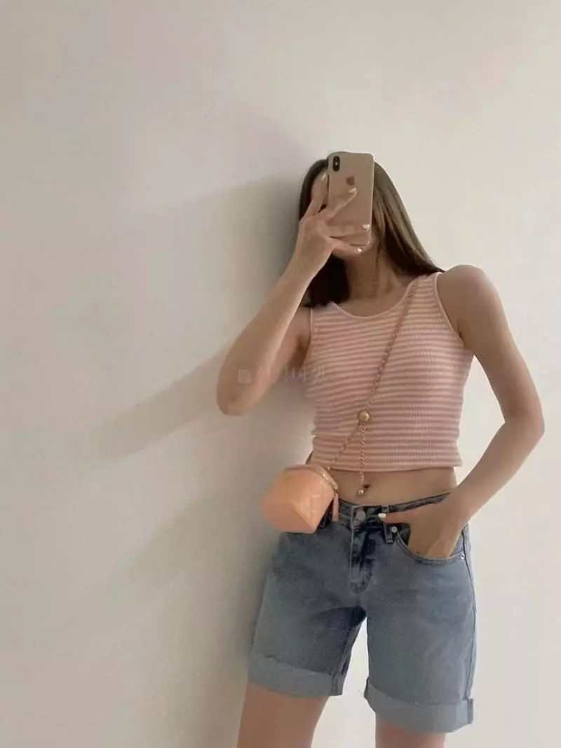 Another Avenue - Korean Women Fashion - #momslook - Stripes Sleeveless - 7
