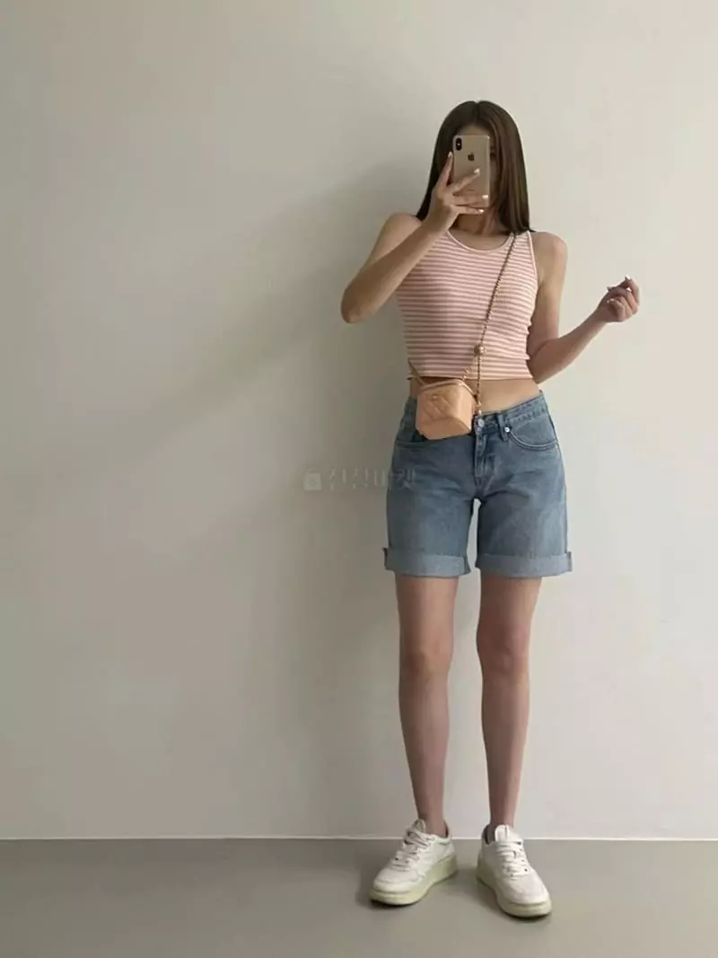 Another Avenue - Korean Women Fashion - #momslook - Stripes Sleeveless - 9