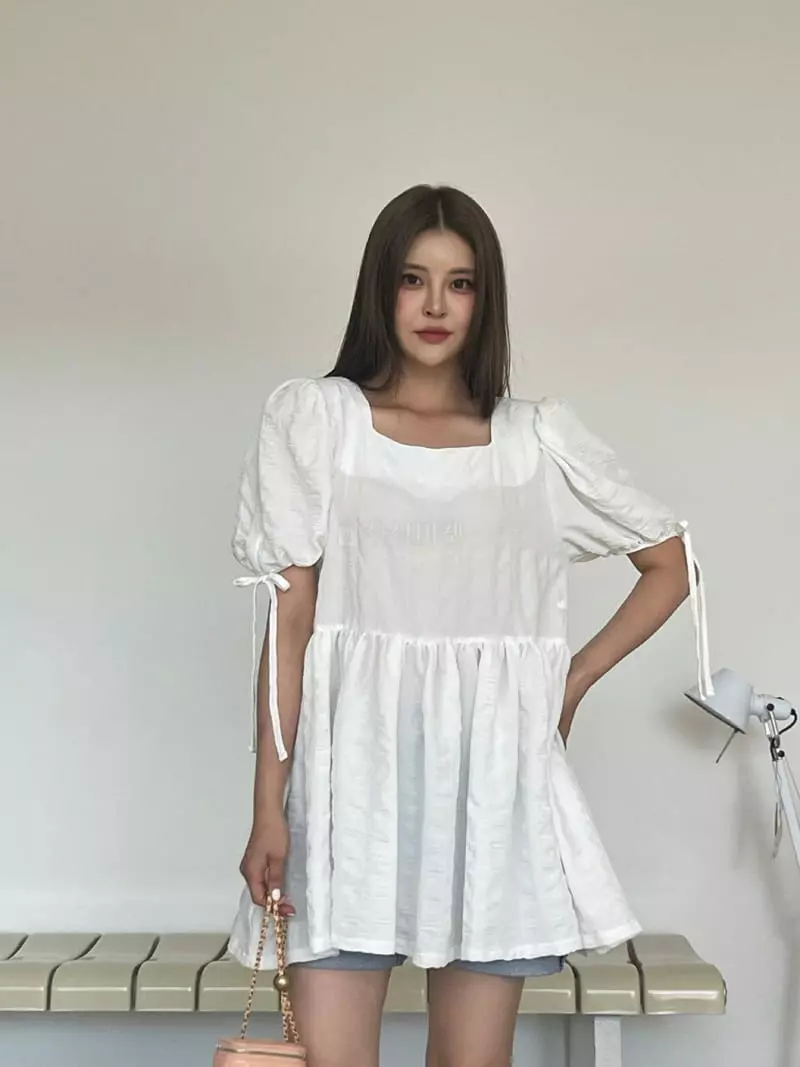 Another Avenue - Korean Women Fashion - #momslook - Macaroon Blouse - 10