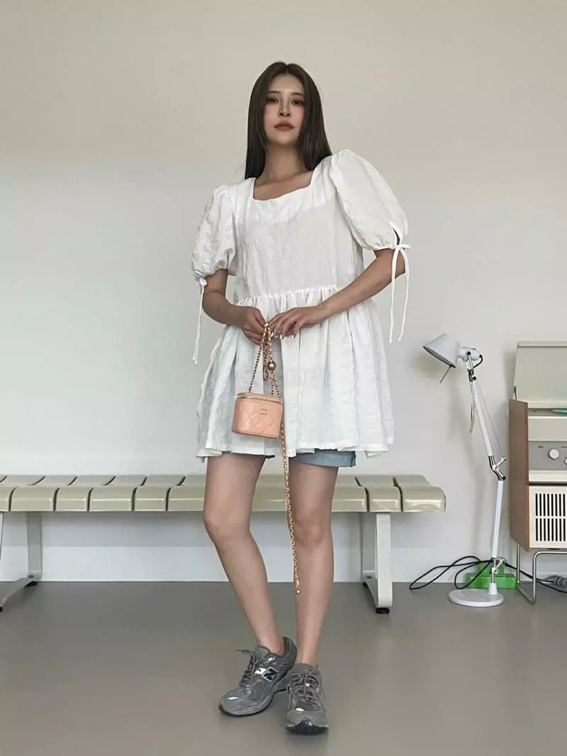 Another Avenue - Korean Women Fashion - #momslook - Macaroon Blouse - 11