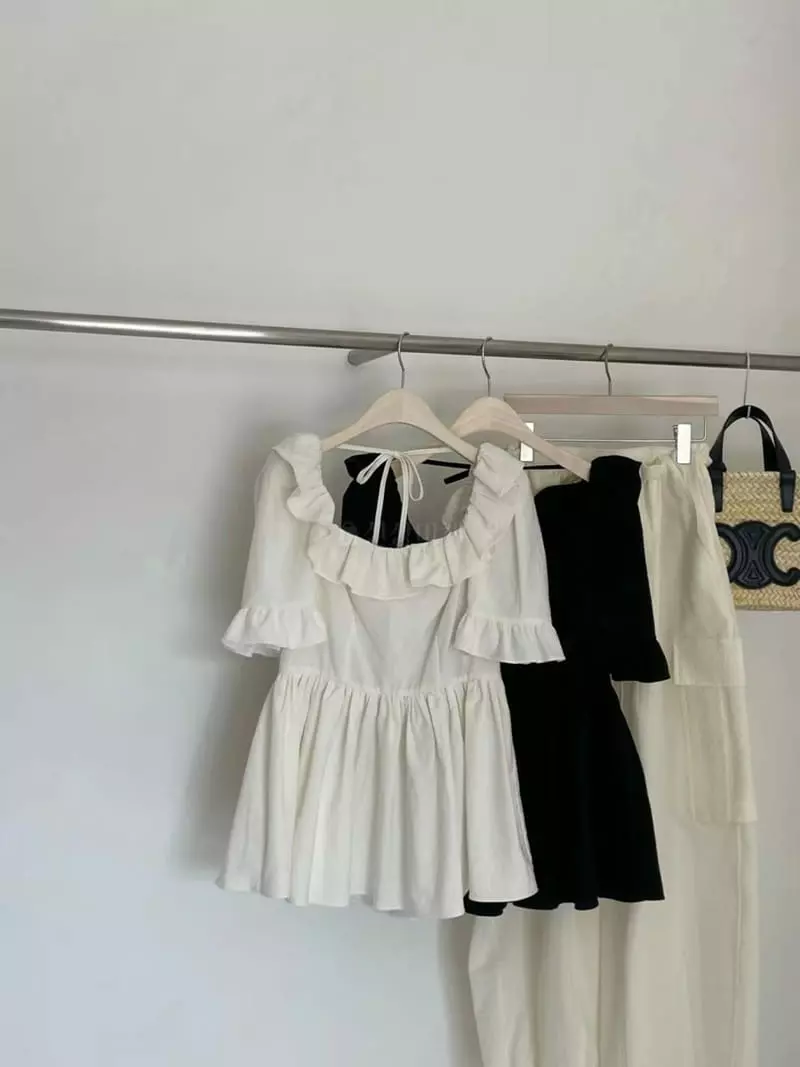 Another Avenue - Korean Women Fashion - #momslook - Frill Blouse