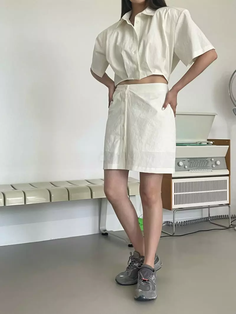 Another Avenue - Korean Women Fashion - #momslook - Slit One-piece - 8