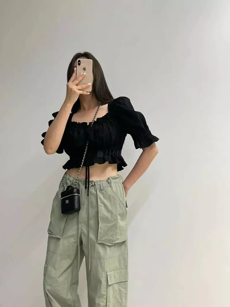 Another Avenue - Korean Women Fashion - #momslook - Band Blouse