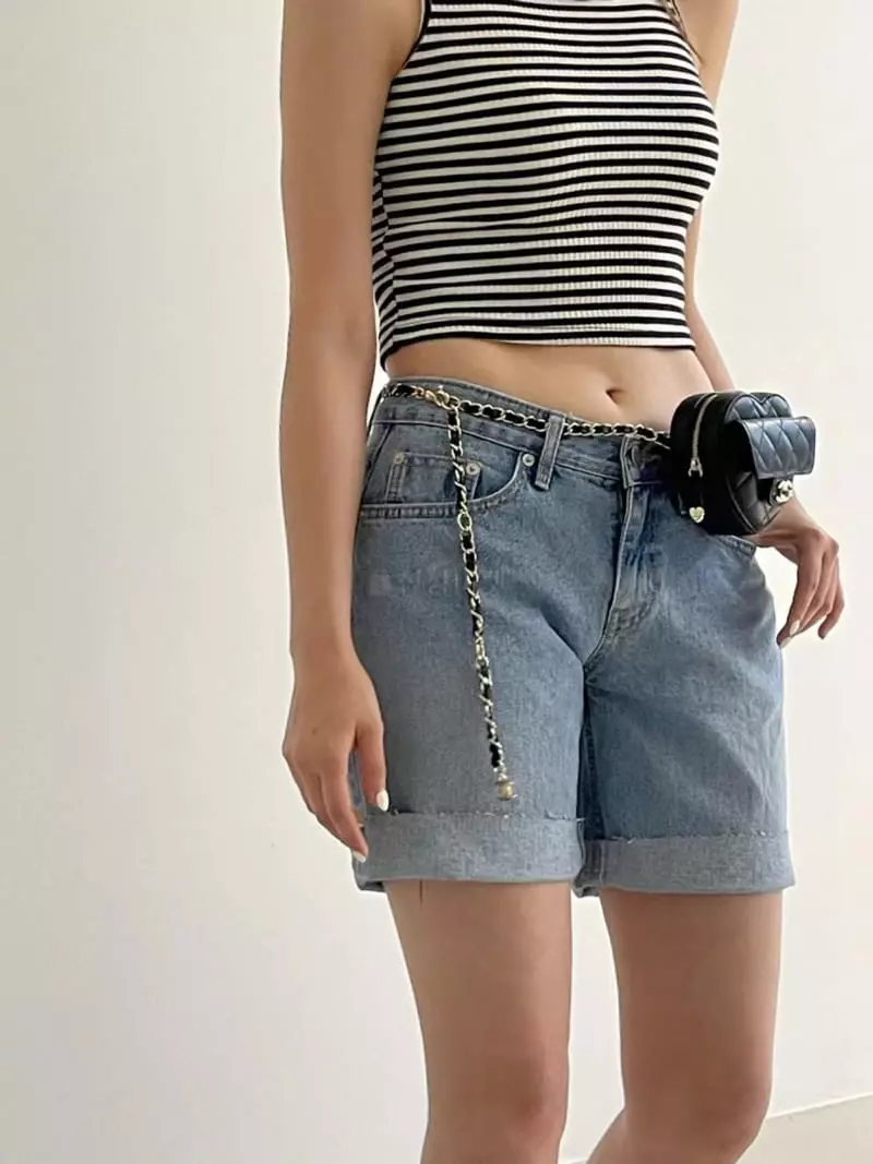 Another Avenue - Korean Women Fashion - #womensfashion - Short Jeans - 4