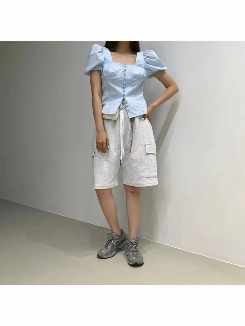 Another Avenue - Korean Women Fashion - #momslook - Gunbbang Shorts - 3