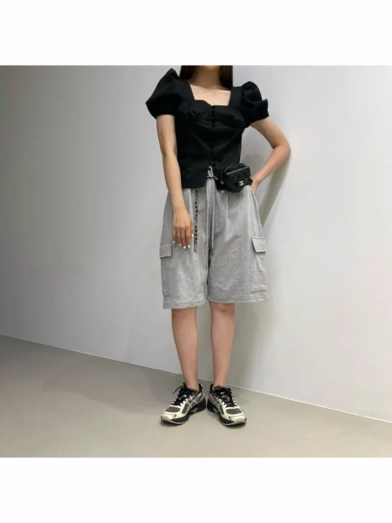 Another Avenue - Korean Women Fashion - #momslook - Gunbbang Shorts - 5