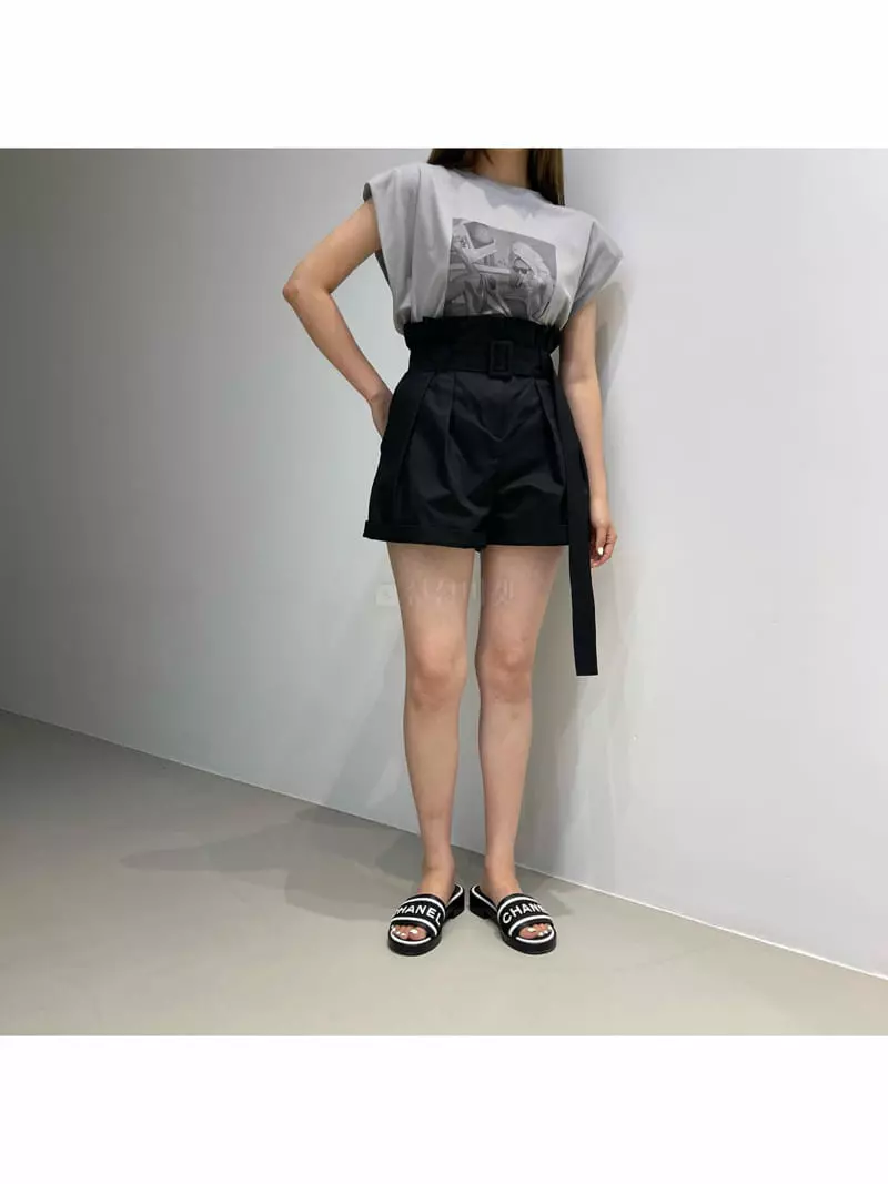 Another Avenue - Korean Women Fashion - #momslook - Belt Band Shorts - 5