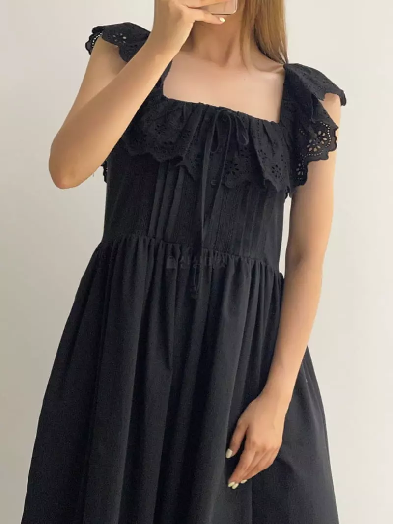 Another Avenue - Korean Women Fashion - #momslook - Lace One-piece - 5