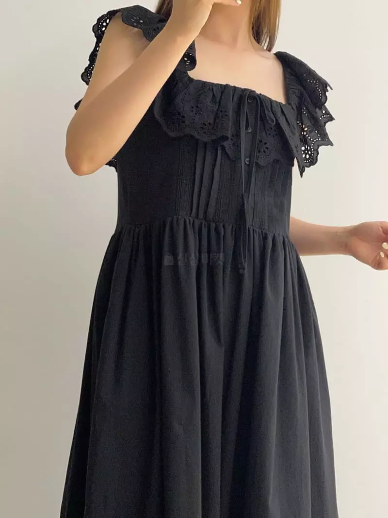 Another Avenue - Korean Women Fashion - #momslook - Lace One-piece - 6