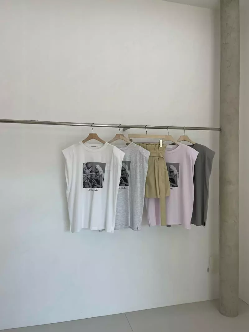 Another Avenue - Korean Women Fashion - #momslook - Digital Pad Tee - 3