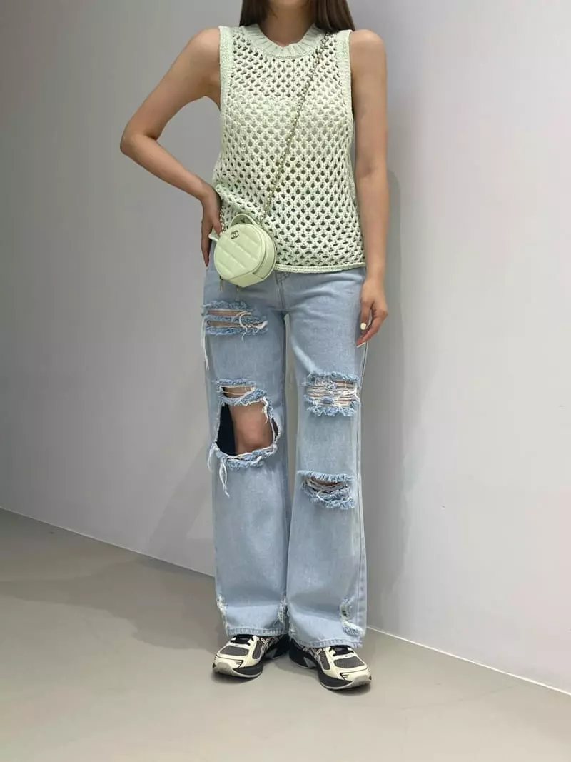 Another Avenue - Korean Women Fashion - #momslook - Dist Loyde Long Jeans