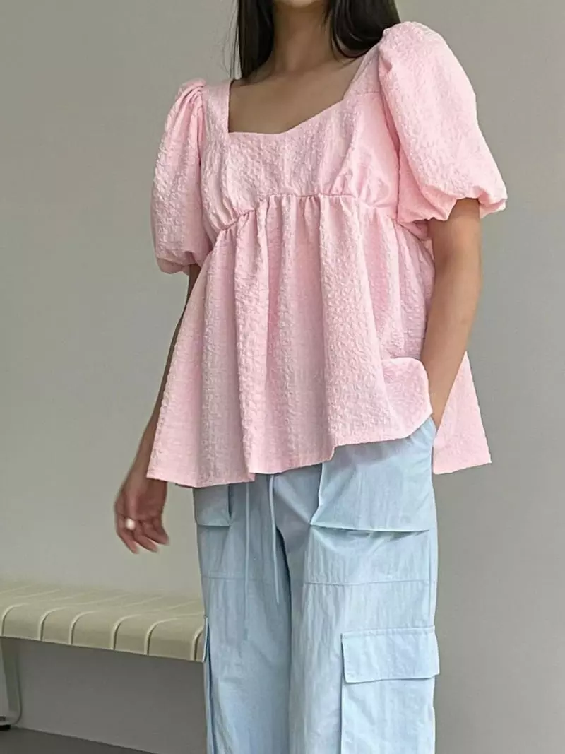 Another Avenue - Korean Women Fashion - #pursuepretty - Cube Blouse - 8