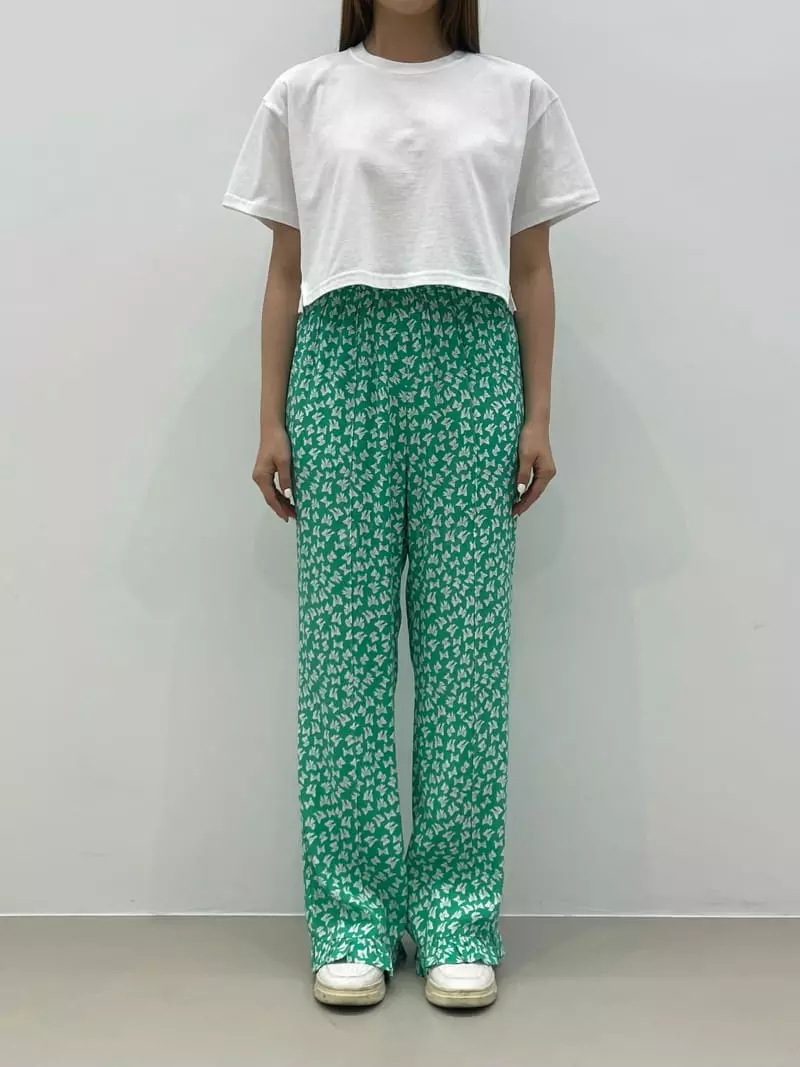 Another Avenue - Korean Women Fashion - #restrostyle - Crop Slit Tee - 10