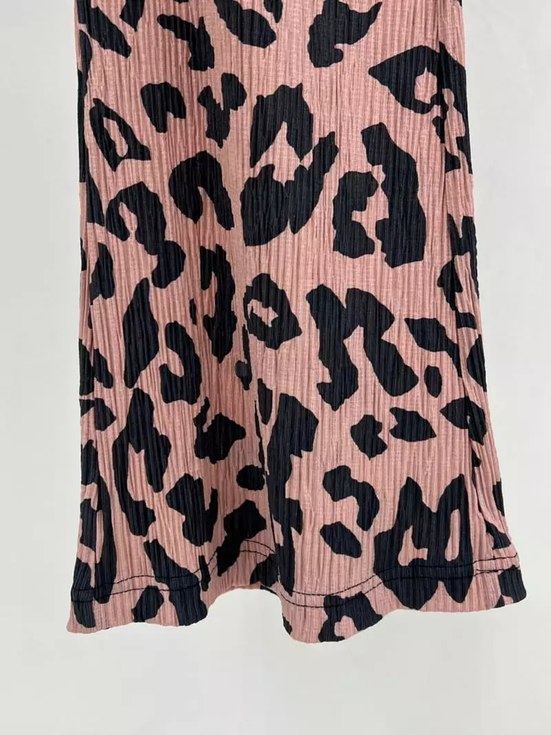 Another Avenue - Korean Women Fashion - #restrostyle - Big Leopard Pants - 3