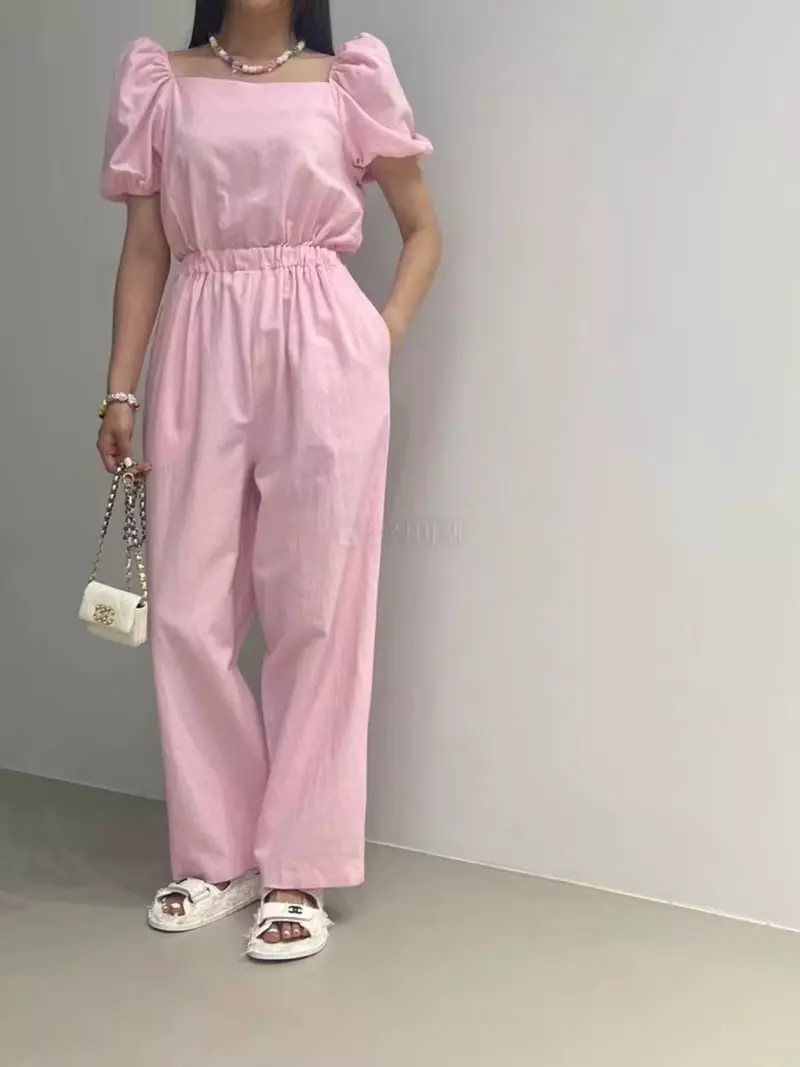 Another Avenue - Korean Women Fashion - #restrostyle - Band Jumpsuit - 11