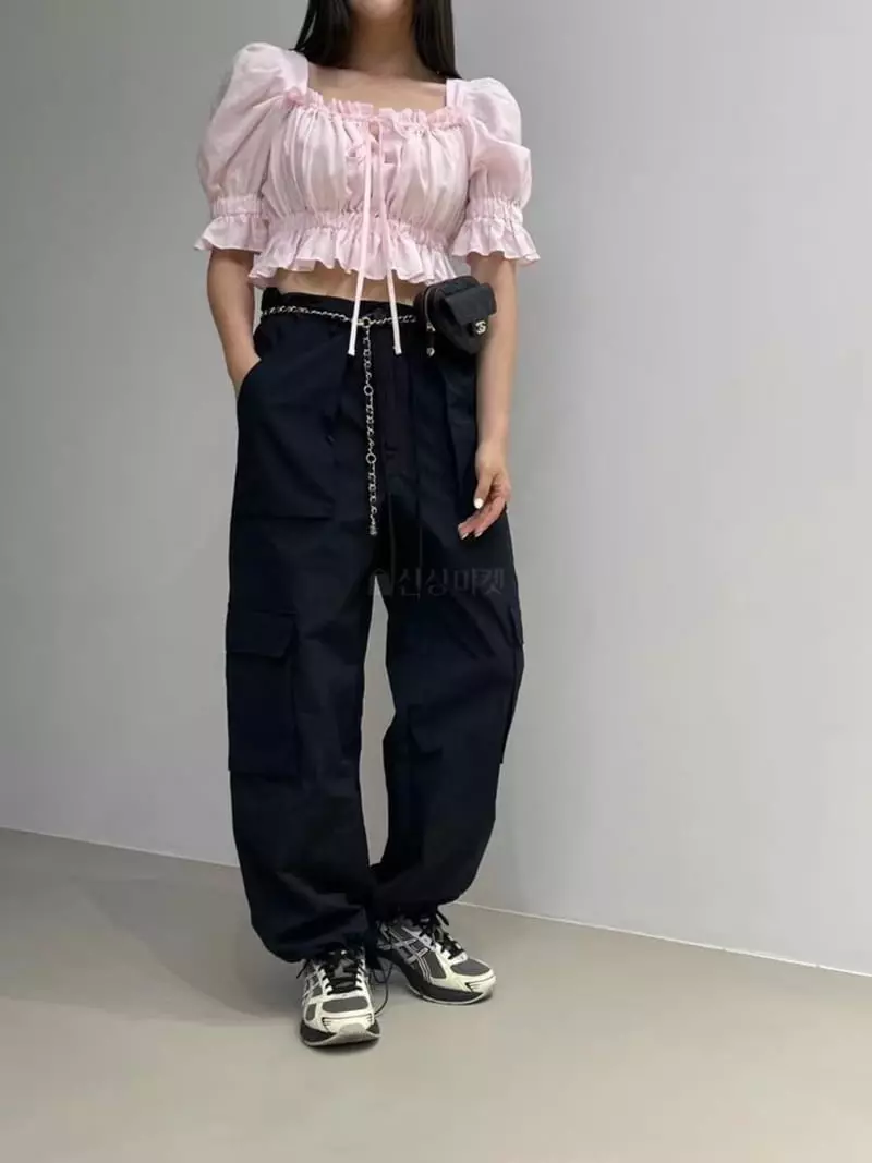 Another Avenue - Korean Women Fashion - #restrostyle - Band Blouse - 10