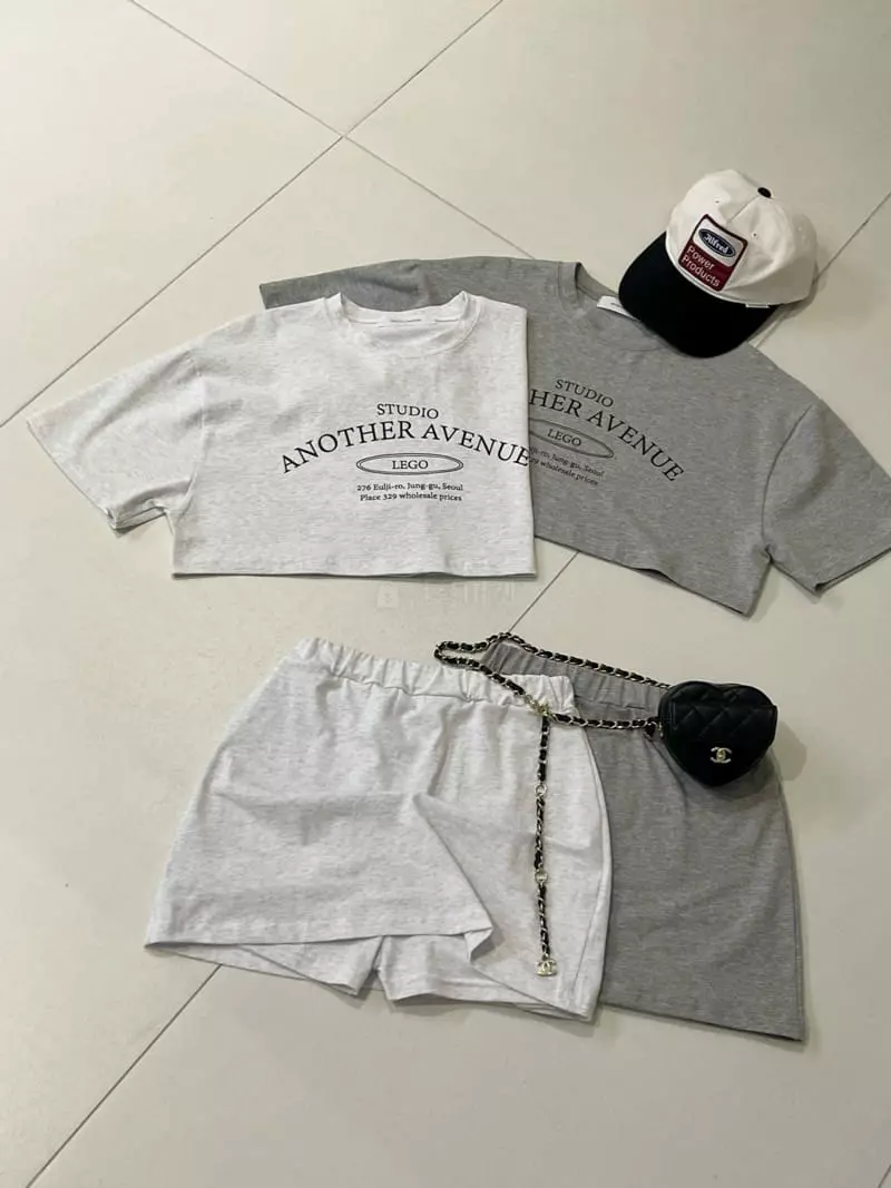 Another Avenue - Korean Women Fashion - #restrostyle - Rego Top Bottom Set - 3