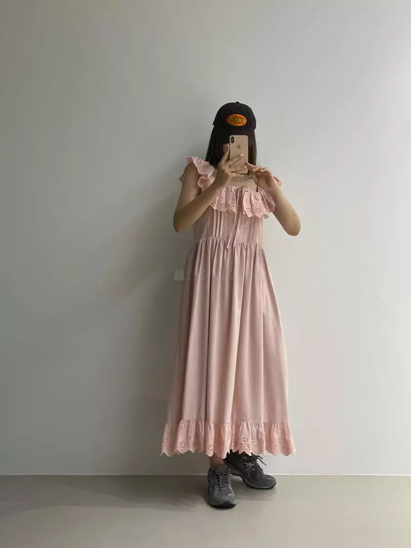 Another Avenue - Korean Women Fashion - #restrostyle - Lace One-piece - 11