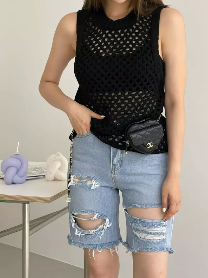 Another Avenue - Korean Women Fashion - #romanticstyle - Dist Loyde Shorts - 8